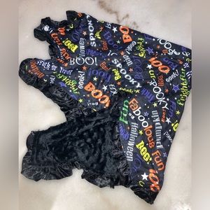 NEW Halloween Minky Ruffle Blanket